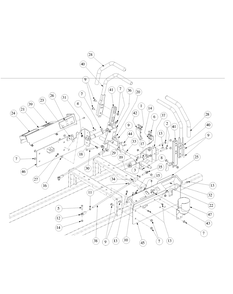 Control Assembly Diagram and Parts List for M72-KW LC-53AB5GFZ750-29HP-DFI-OHV-LC Cub Cadet Lawn Tractor